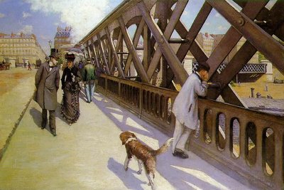 The Pont de l’Europe by Gustave Caillebotte